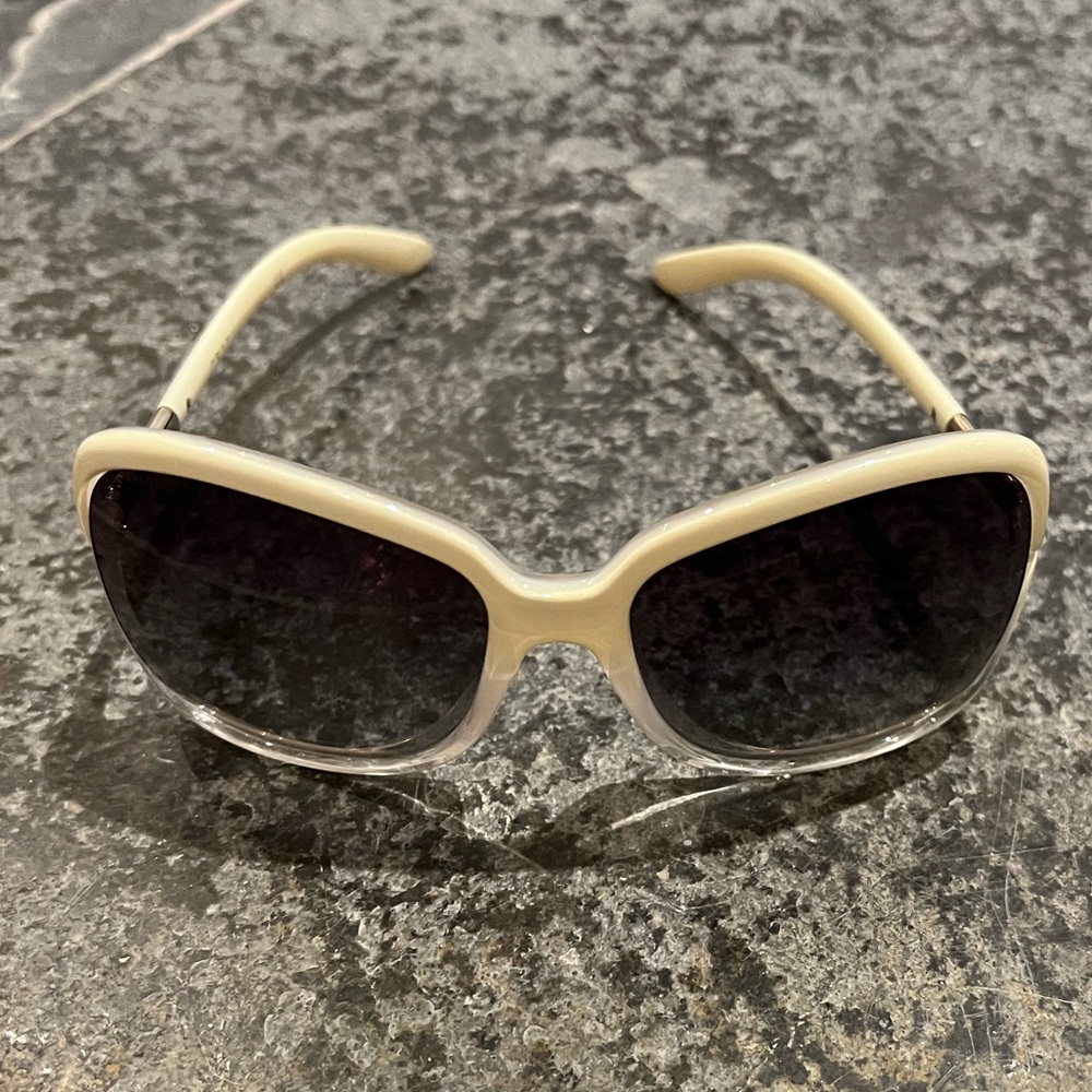 White Prada sunglasses